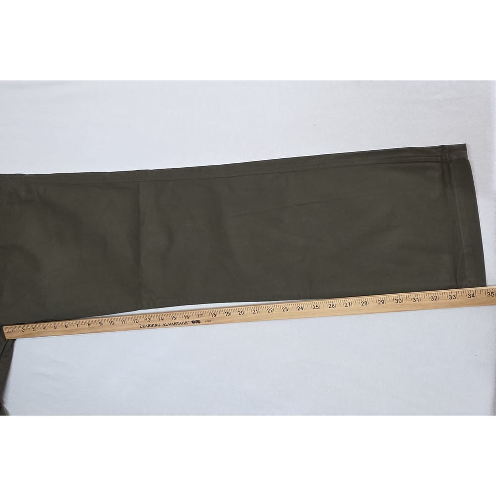 Stüssy x Stu.EC Olive Chino Pants Men’s 38x36 Made in USA MSRP $128 - Picture 9 of 11
